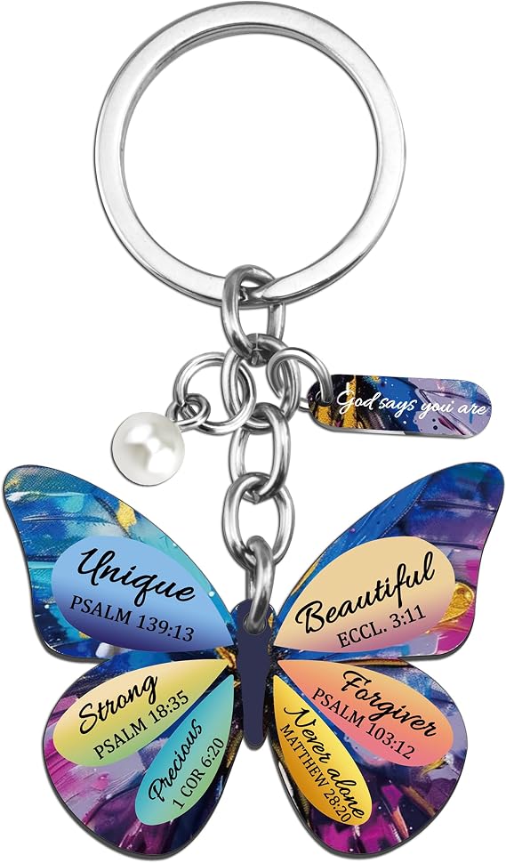 Butterfly Keychain